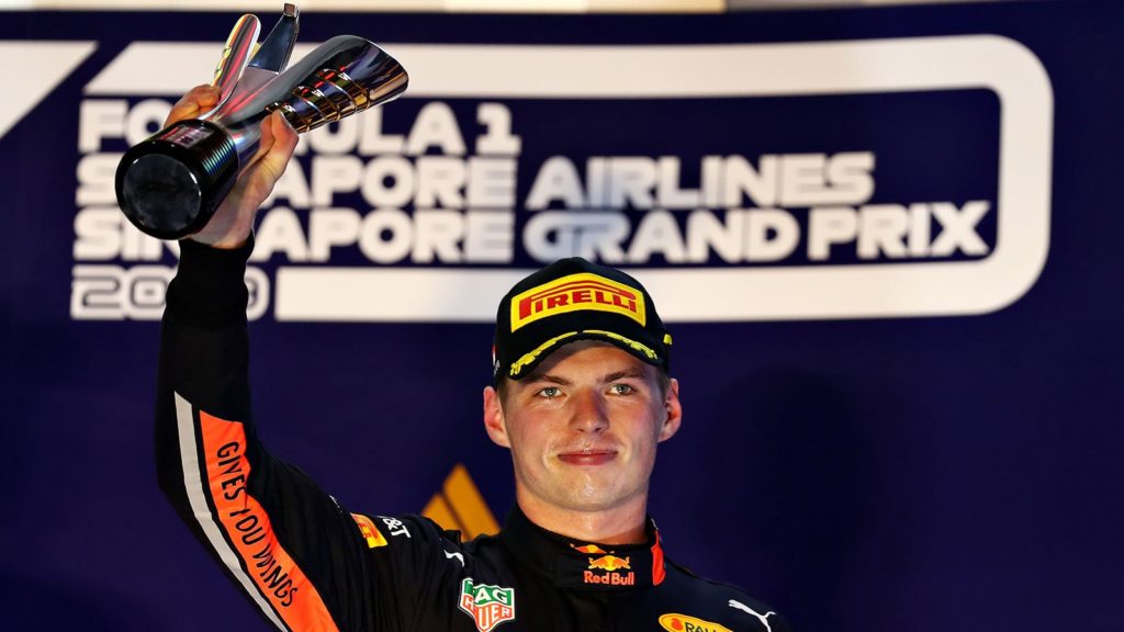 F1 | GP Singapore, Verstappen: “Contento di essere nei primi tre”