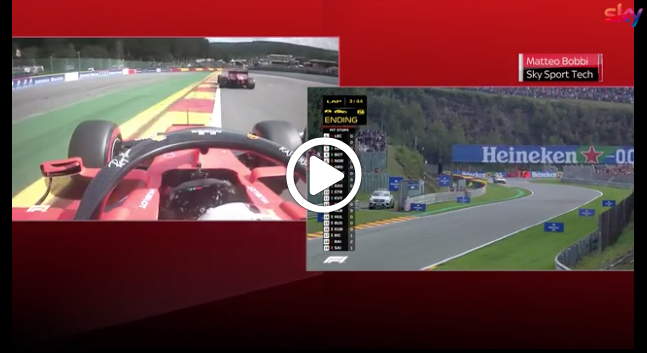 F1 | GP Belgio, corpo a corpo tra Hamilton e Vettel al via: l’analisi allo Sky Tech [VIDEO]