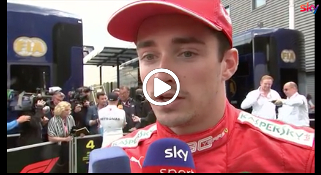 F1 | GP Belgio, Leclerc ringrazia Vettel: “Grande lavoro di squadra” [VIDEO]