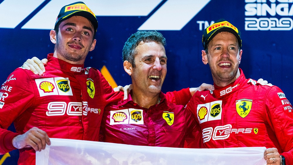 F1 | Ferrari, Vettel e Leclerc dominano a sorpresa il GP di Singapore