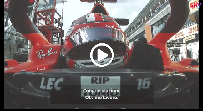 F1 | GP Belgio, il team radio di Leclerc: “E’ per te Anthoine” [VIDEO]