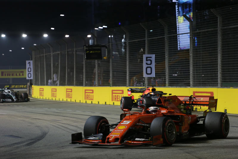F1 | GP Singapore: vittoria di Sebastian Vettel!