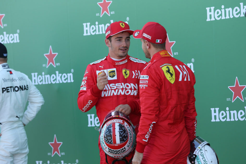F1 | Ferrari, Binotto sereno sul rapporto Vettel – Leclerc: “La situazione è buona”