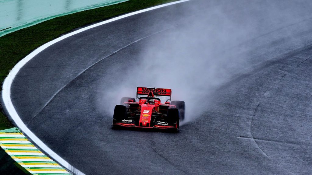 F1 | Ferrari, Vettel e Leclerc rallentati dalla pioggia a Interlagos