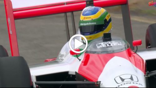 F1 | GP Brasilien, Bruno Senna auf Kurs mit dem MP4/4 [VIDEO]