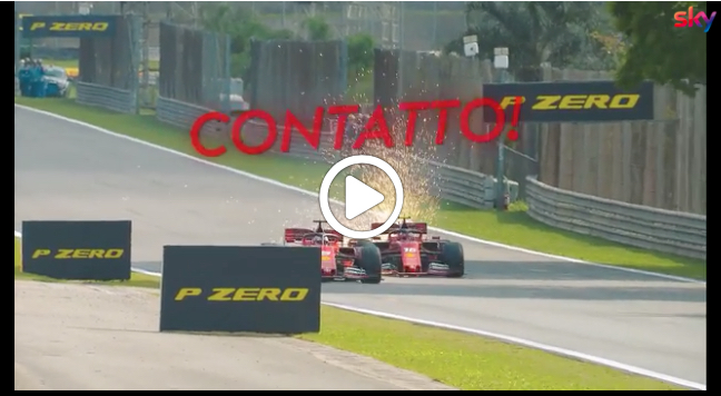 F1 | GP Brasile, contatto Leclerc-Vettel: il duello e il ritiro [VIDEO]
