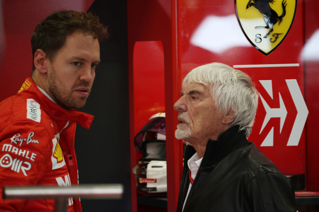 F1 | Ecclestone su Vettel: “Non vedo la volontà di fare qualcosa per vincere”