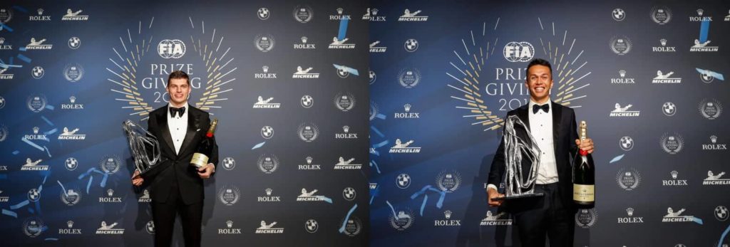 F1 | Gala FIA, premiati entrambi i piloti Red Bull