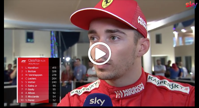 Formula 1 | GP Abu Dhabi, Leclerc soddisfatto: “Indicazioni comunque positive” [VIDEO]
