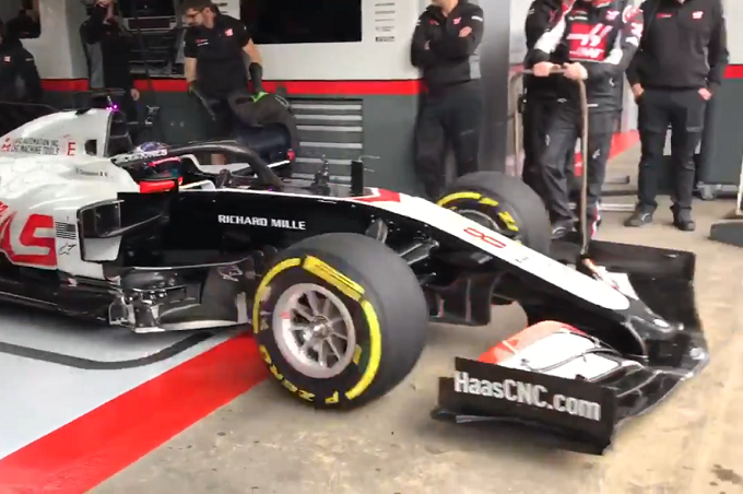F1 | Haas in pista a Barcellona per il filming day