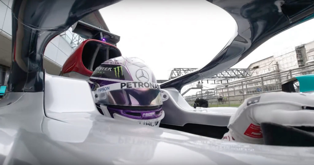 F1 | Mercedes, Hamilton in pista con la nuova W11: l’onboard a Silverstone [VIDEO]