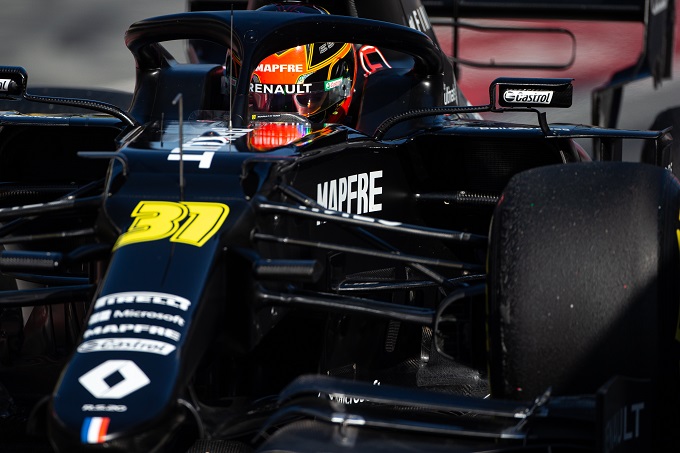 Test F1 | Renault, Ocon: “È bellissimo tornare a guidare una vettura di F1”