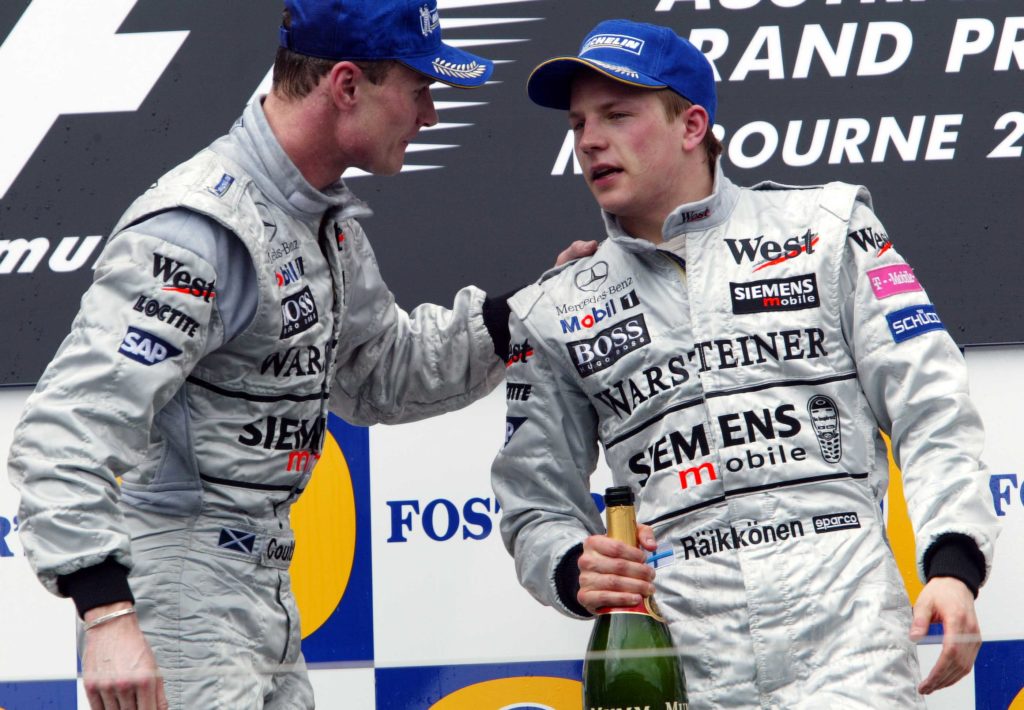 F1 | Coulthard e la convivenza con Raikkonen in McLaren: “Non era necessario diventare amici”