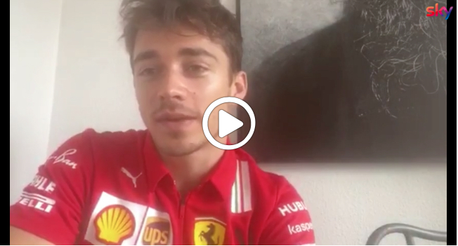 F1 | Leclerc a Sky: “Vorrei sfidare Rossi in un GP virtuale” [VIDEO]
