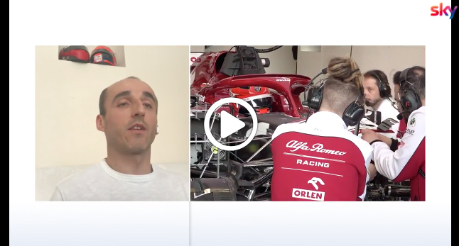 F1 | Kubica: “Ogni pilota sta cercando di tenersi in allenamento” [VIDEO]