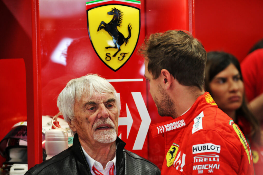 F1 | Ecclestone: “Il rapporto Vettel-Ferrari non ha mai funzionato”