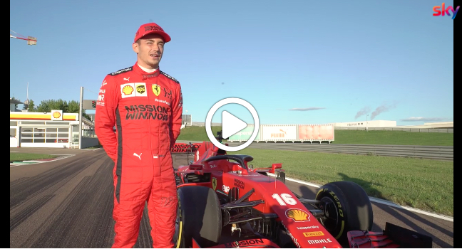 F1 | Leclerc sulle riprese a Maranello: “Strano e divertente guidare Ferrari in strada” [VIDEO]