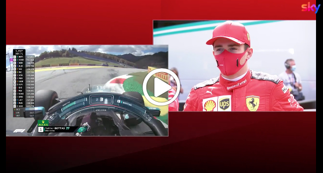 Formula 1 | Leclerc sul contatto: “Colpa mia, mi sono scusato con Vettel” [VIDEO]