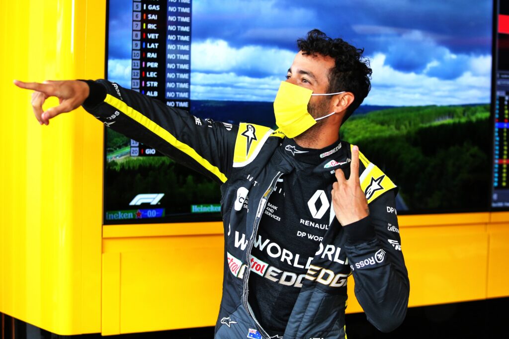 F1 | Renault, Ricciardo in seconda fila a Spa: “Max mi ha battuto per un paio di decimi!”