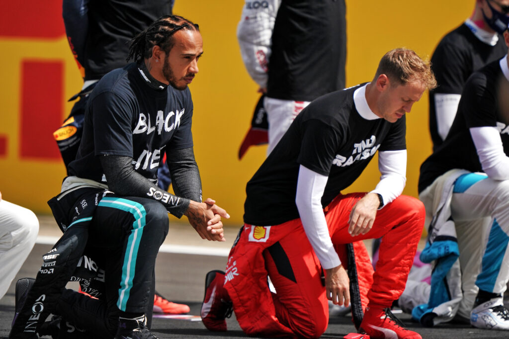 F1 | Vettel: “Il problema del razzismo? Dopo la prima gara siamo stati abbandonati dalla FIA”