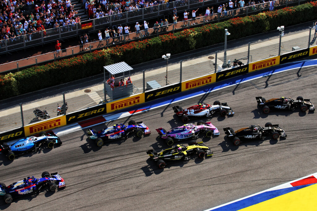 F1 | GP Russia, le zone DRS per il week-end a Sochi