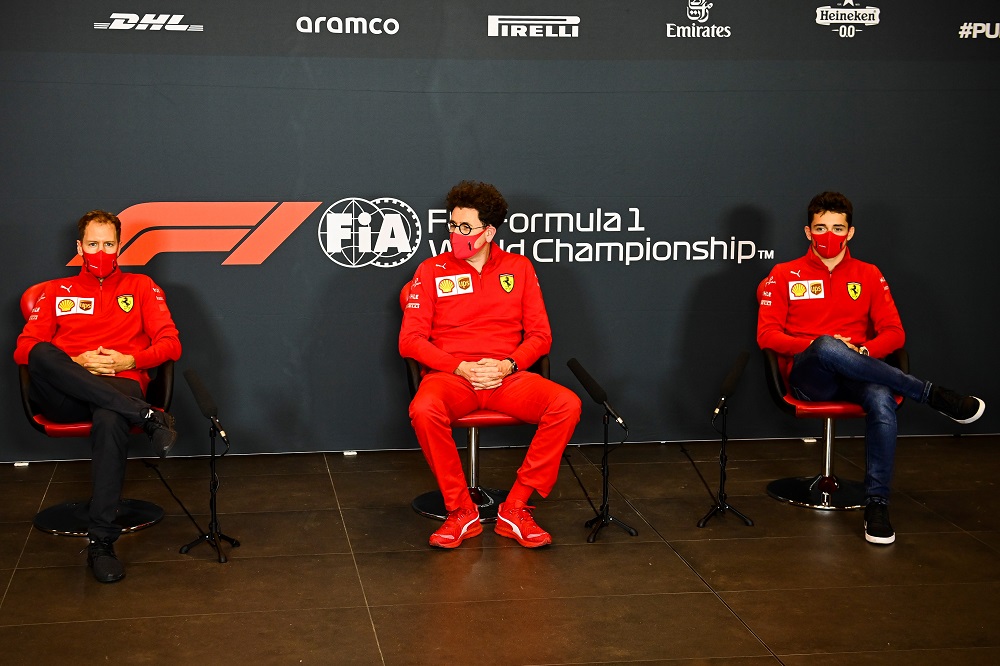 F1 | Ferrari, Binotto sul confronto Vettel-Leclerc: “Guardando i dati non ci sono grandi differenze”