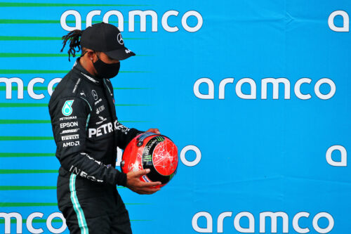 F1 | Mercedes, Lewis Hamilton : « Même dans mes rêves les plus fous, je n'aurais pas pensé à égaler Michael »