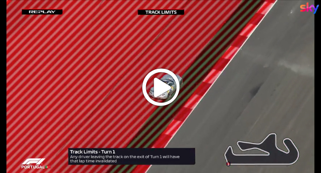 Formula 1 | GP Portogallo, i track limits a Portimao [VIDEO]