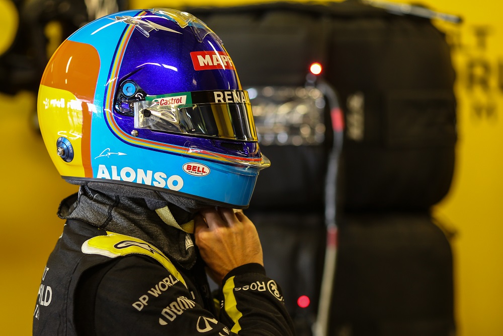 F1 | Renault, Alonso: “È stato davvero bello tornare in macchina”