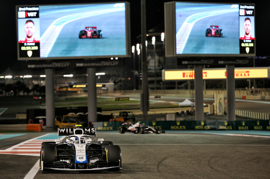 F1 | Russell e Latifi analizzano le prime libere ad Abu Dhabi