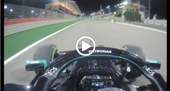 F1 | GP Sakhir, Bottas davanti a tutti sull’Outer Circuit: il giro della pole position [VIDEO]