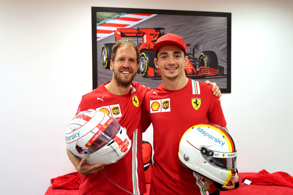 F1 | Ferrari, Leclerc: “Vettel persona fantastica, l’arrivo di Sainz è una sfida”