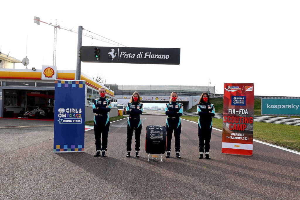 Girls on Track: terminato il “final camp” a Maranello