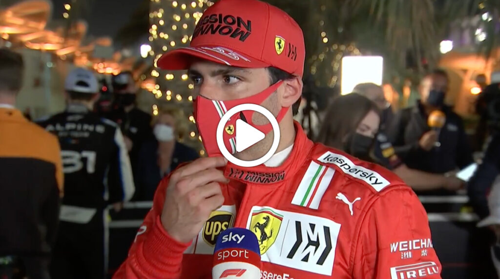 F1 | Sainz: “Buon passo, tante cose per essere felici”[VIDEO]