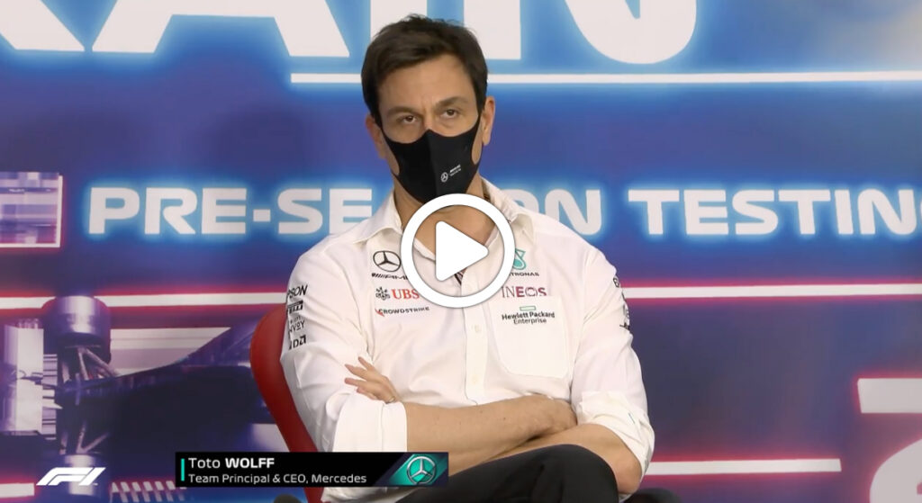 Formula 1 | Wolff sulla situazione Mercedes: “Dopo i test non avremo un quadro chiaro” [VIDEO]