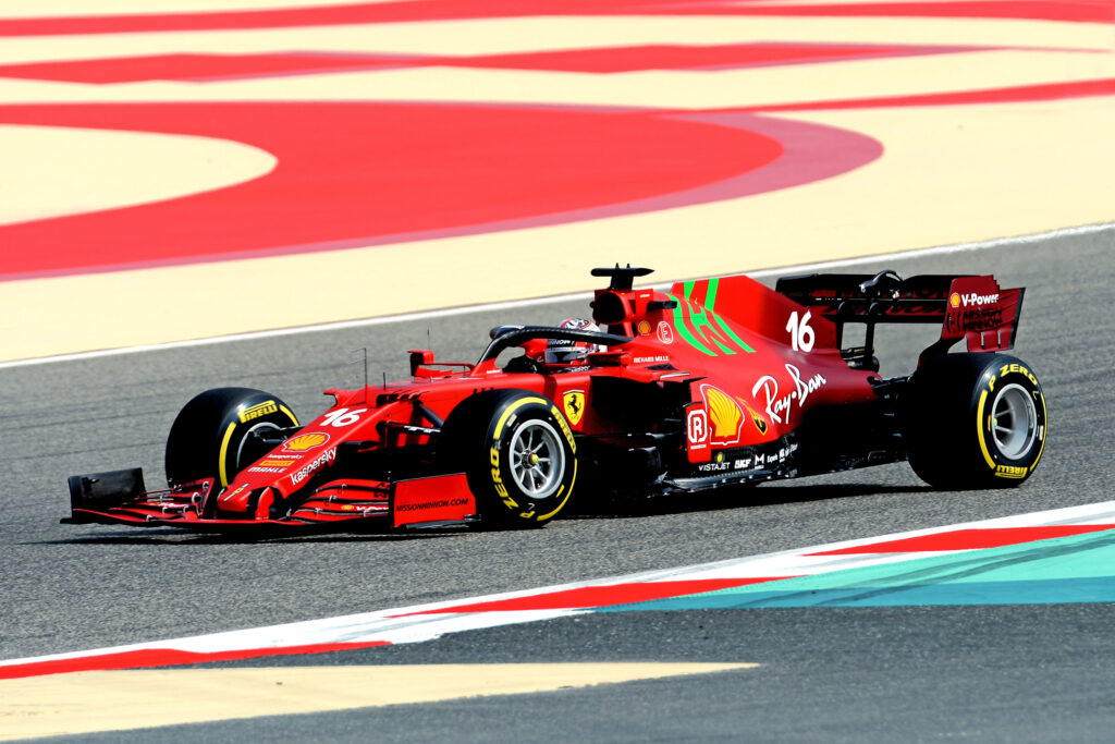 Formula 1 | Ferrari SF21, completato il primo “filming day” con Leclerc e Sainz