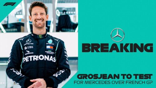 F1 | Roman Grosjean testet den Mercedes W10 bei Paul Ricard!