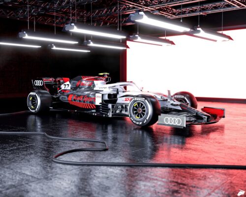 F1 | Audi, Sean Bull immagina la livrea per la stagione 2023 [RENDER]