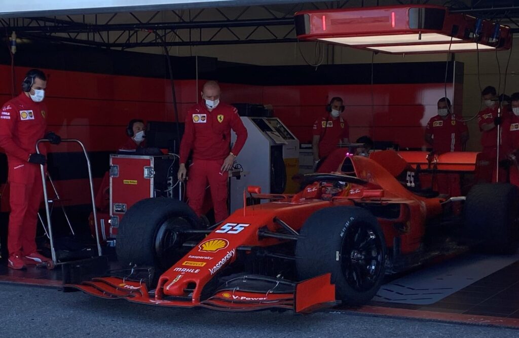 F1 | Sainz in azione al Paul Ricard con le 18” da bagnato