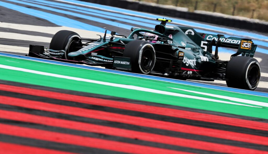 F1 | Aston Martin, sesta fila per Vettel al Paul Ricard: “Il bilanciamento non era buono in Q2”