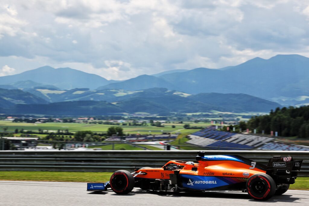 F1 | ¡McLaren, Ricciardo está aquí! Segunda posición en los entrenamientos libres en Zeltweg