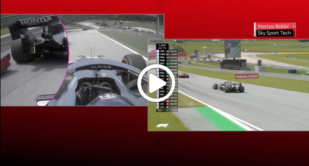 Formula | GP Stiria, il contatto Leclerc-Gasly allo start [VIDEO]