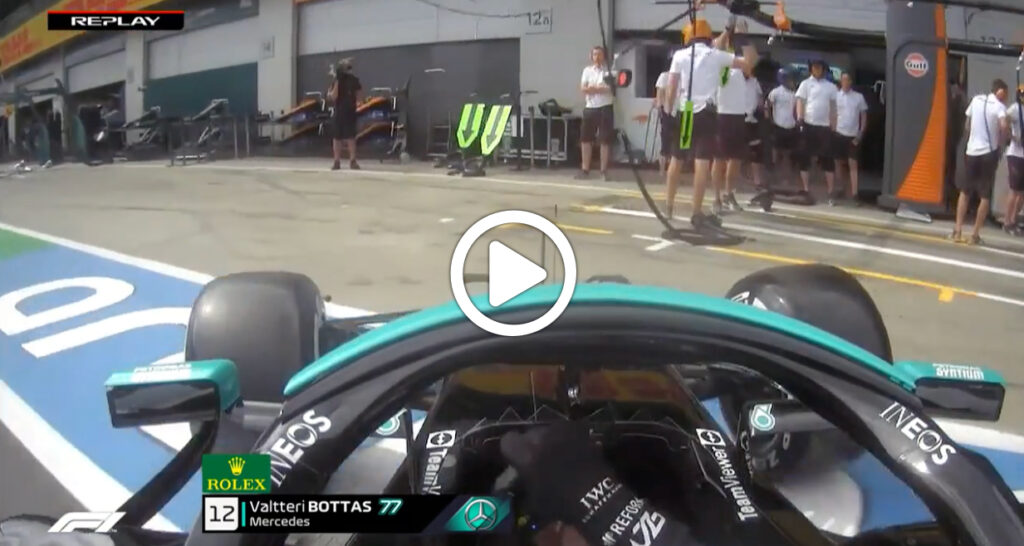 F1 | GP Stiria, testacoda di Bottas in pit lane nelle libere al Red Bull Ring [VIDEO]