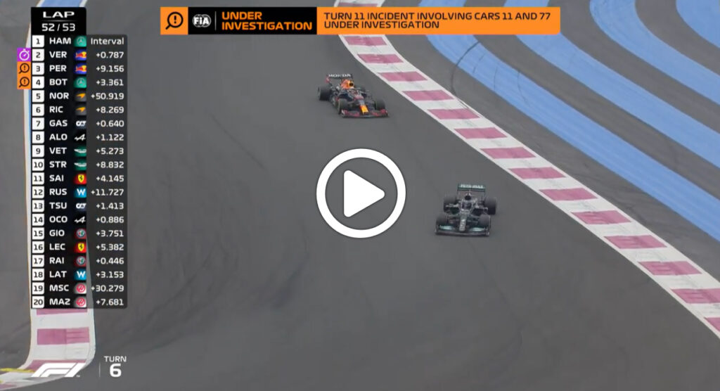 F1 | GP Francia, il sorpasso decisivo di Verstappen su Hamilton [VIDEO]