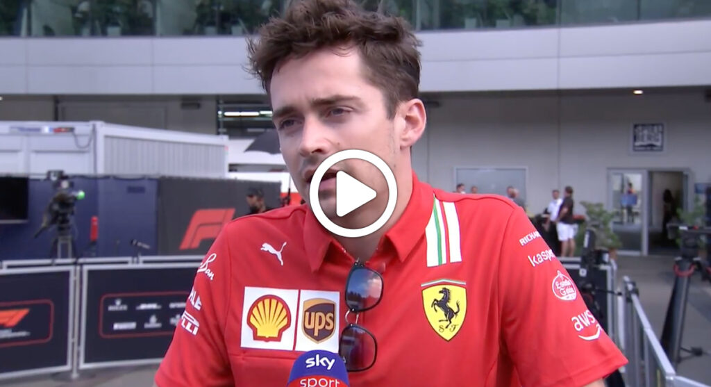 F1 | Leclerc: “Gomme? Dobbiamo capire, ma non impatterà sul 2022” [VIDEO]
