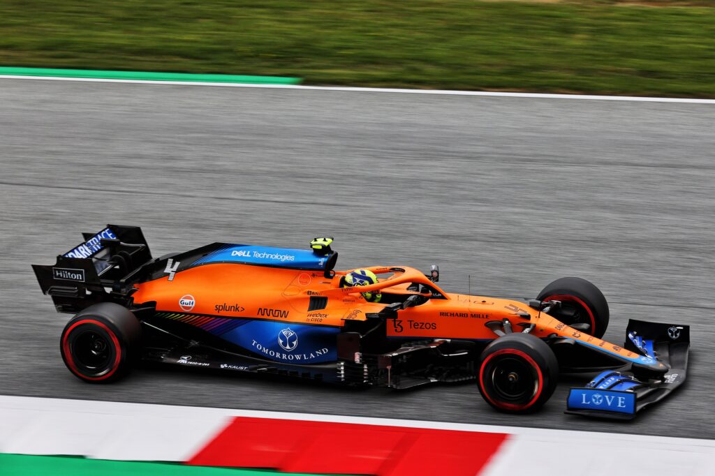 F1 | McLaren, Norris: “Giornata produttiva, abbiamo provato tante cose diverse”