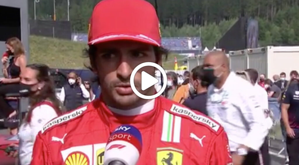 Formula 1 | Sainz soddisfatto del GP d’Austria: “La pazienza ha pagato” [VIDEO]