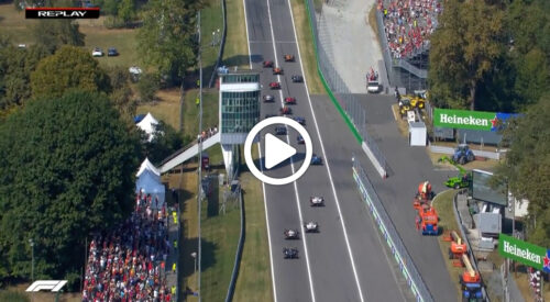 Formula 1 | GP Italia, Ricciardo beffa Verstappen in partenza [VIDEO]