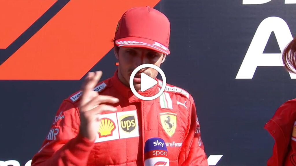 Formula 1 | Sainz dopo le qualifiche a Zandvoort: “Incredibile il lavoro dei meccanici” [VIDEO]