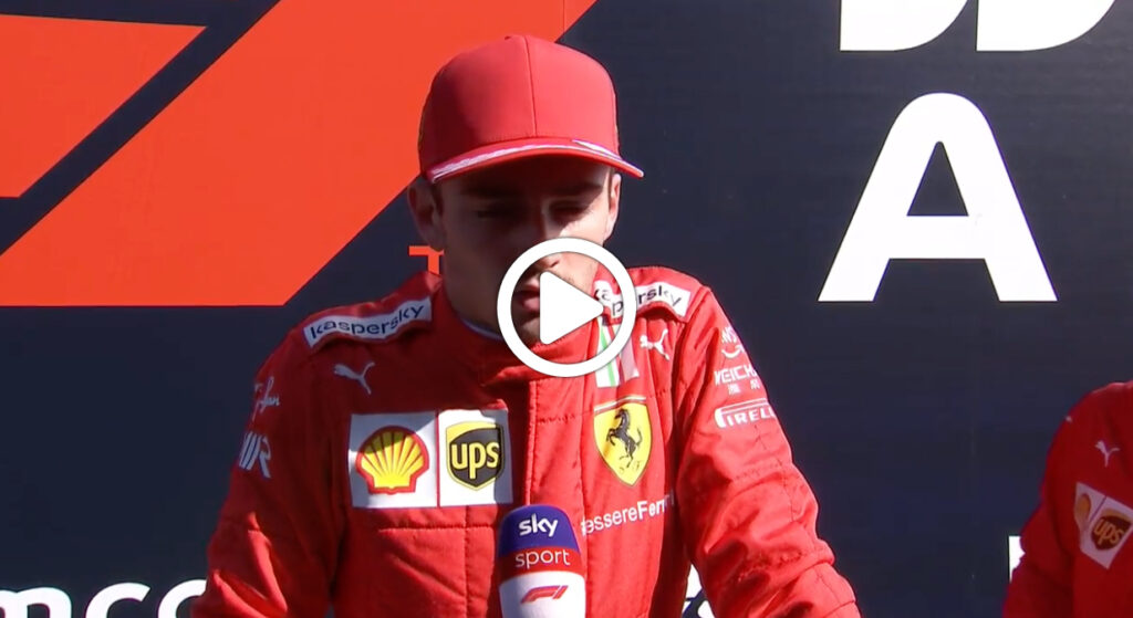 Formula 1 | Leclerc: “Mi aspetto una gara con pochi sorpassi” [VIDEO]